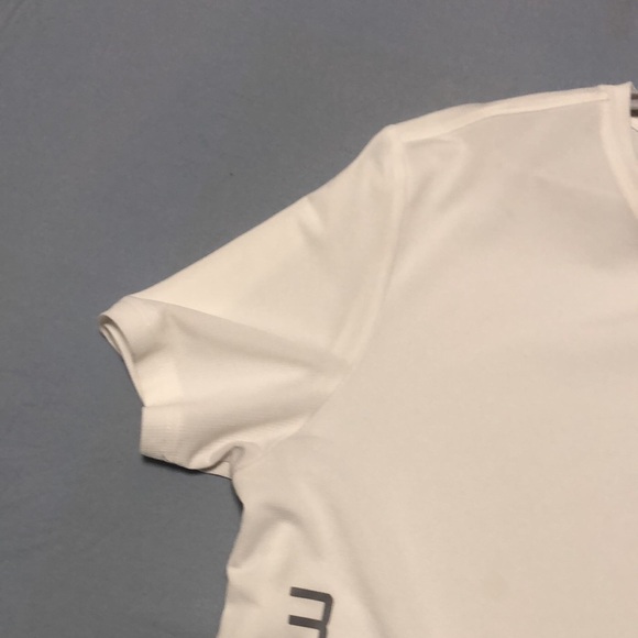 Men's white short-sleeved T-shirt - Picture 9 of 16